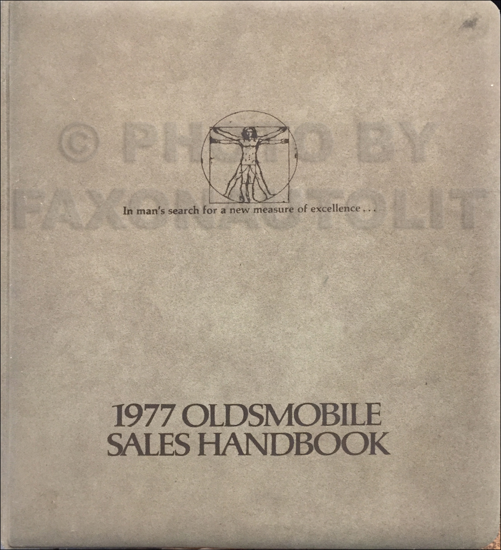 1977 Oldsmobile Color & Upholstery Dealer Album /Data Book Original