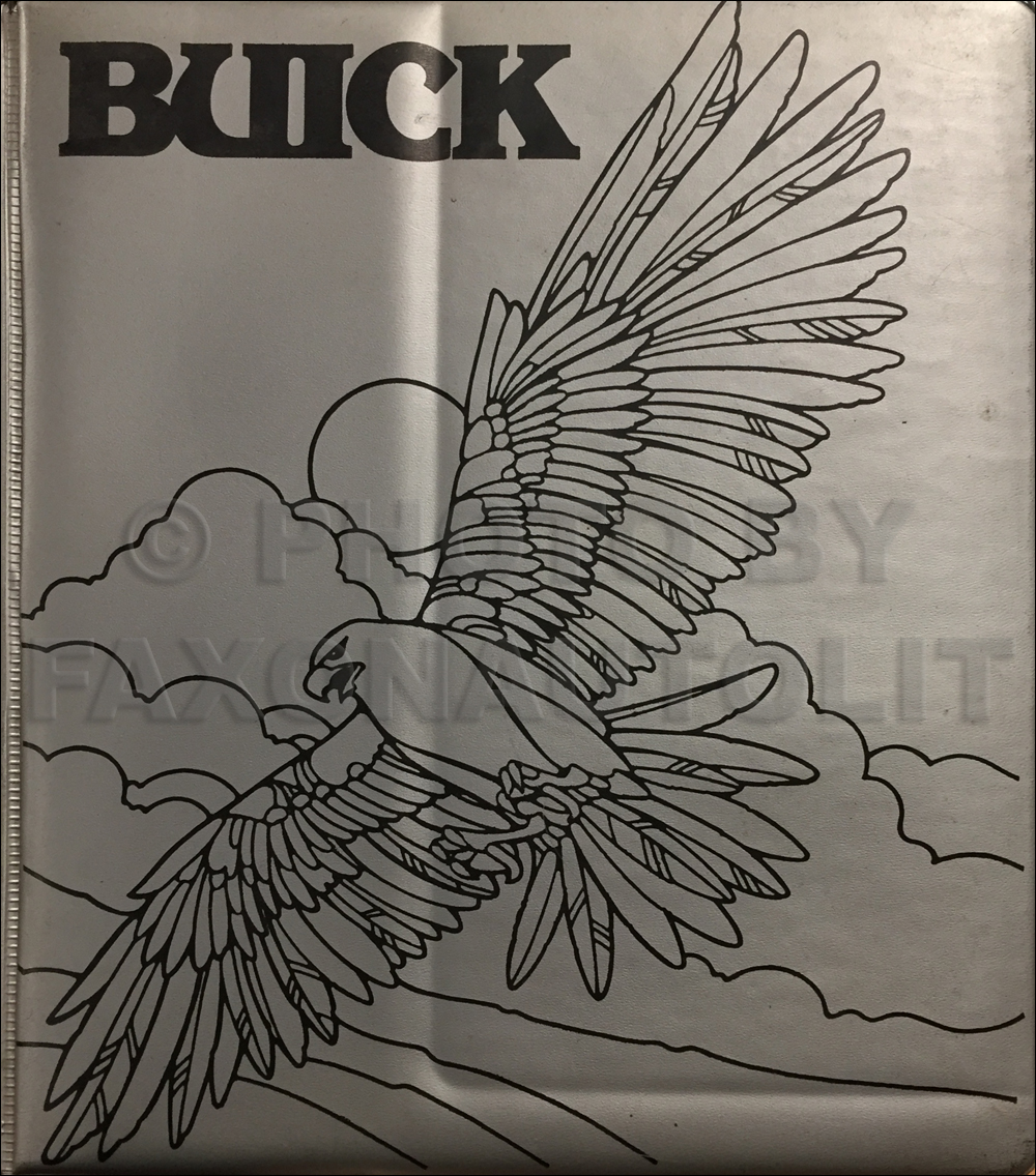 1978 Buick Color & Upholstery Dealer Album/Data Book Original