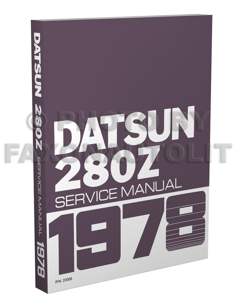1978 Datsun 280Z  Repair Manual 