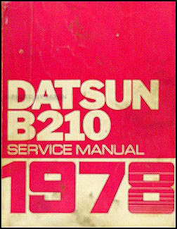 1978 Datsun B210 Repair Manual Original