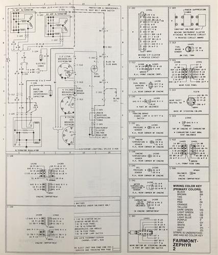 1978 Ford/Mercury Foldout Wiring Diagrams Original - Select your model from the list