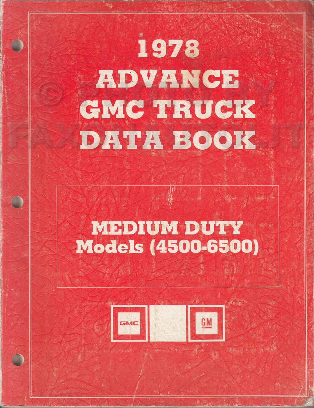 1978 GMC Advance Medium Duty Data Book Original