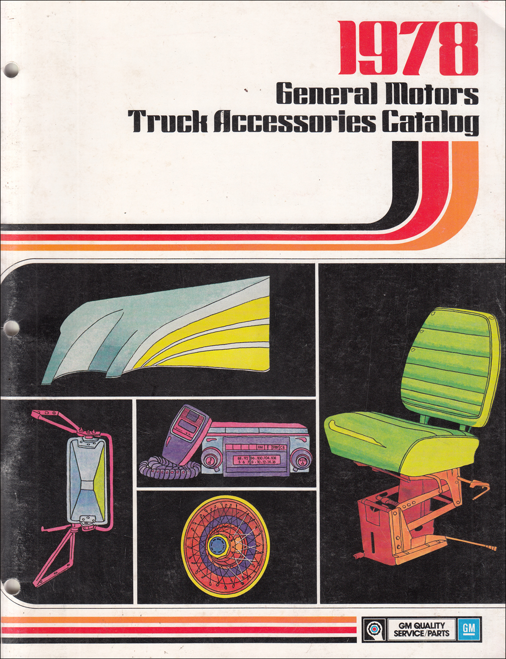 1978 Chevy Truck and GMC Accessories Dealer Album Original