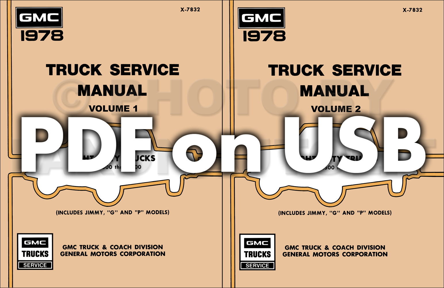 1978-1979 GMC 1500-3500 Shop Manuals on CD-ROM