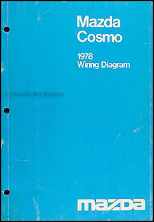 1978 Mazda Cosmo Original Wiring Diagram 