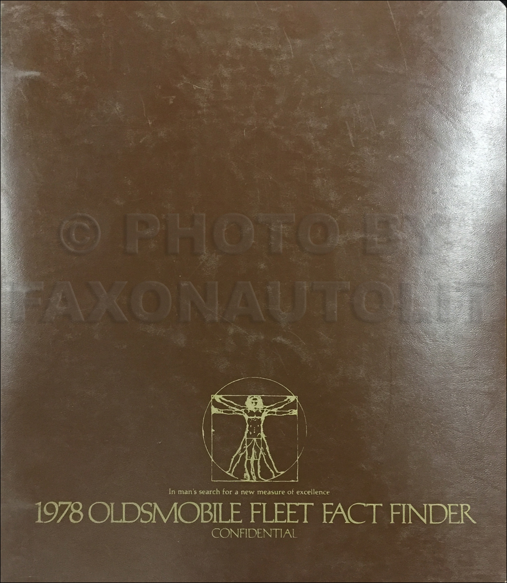 1978 Oldsmobile Fleet Buyers Guide Original