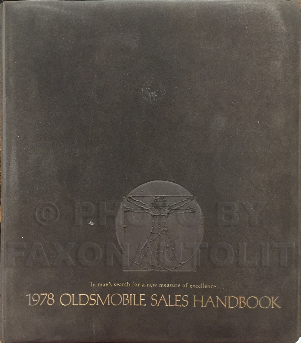 1978 Oldsmobile Color & Upholstery Album/Data Book Original