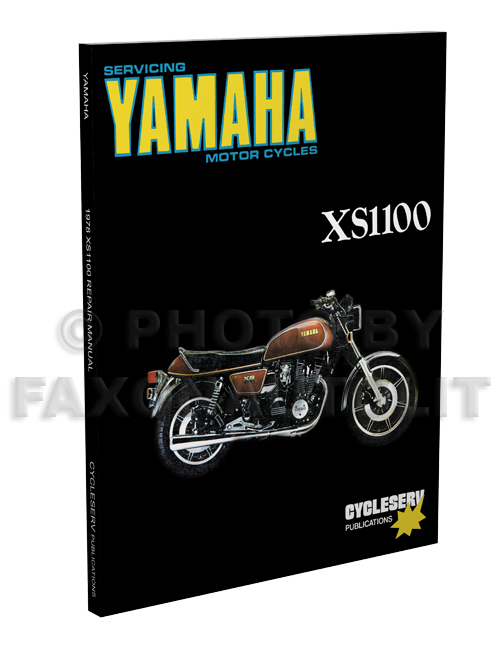 1978-1981 Yamaha XS1100/Special Clymer Repair Service Workshop Manual Book M411 