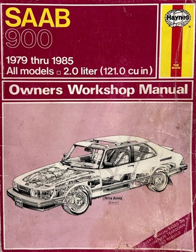 Haynes Automotive Repair Manual Saab 900 1979-1985