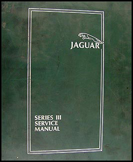 1979-1987 Jaguar XJ6 and XJ12 Repair Manual Original 