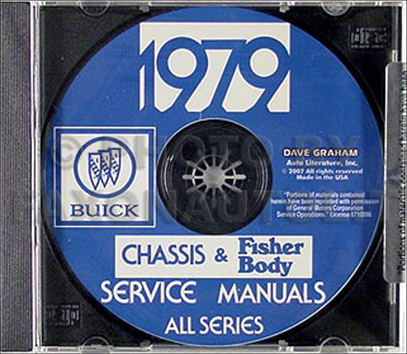 1979 Buick Shop Manual and Body Manual CD-ROM 
