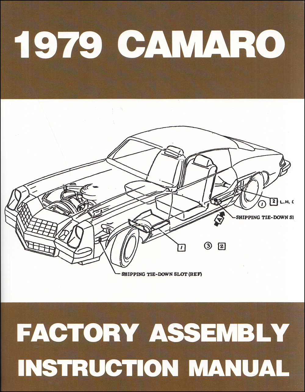 1979 Camaro Factory Assembly Manual Reprint Bound
