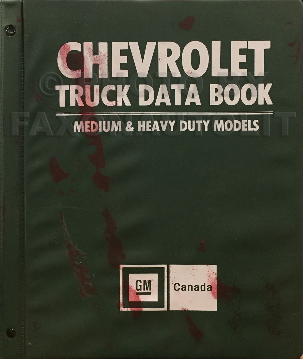 1979 Chevrolet Medium and Heavy Duty Truck Data Book Original Canadian