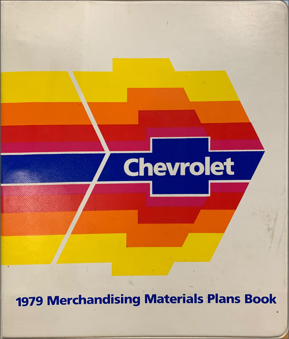 1979 Chevrolet Merchandising Plans Dealer Album Original