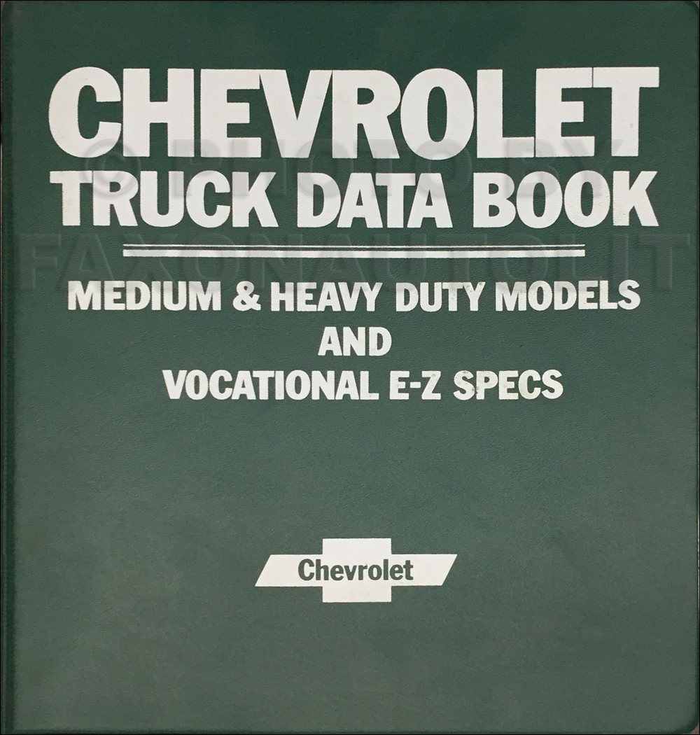 1979 Chevrolet Medium and Heavy Truck Data Book and EZ Specs Original 