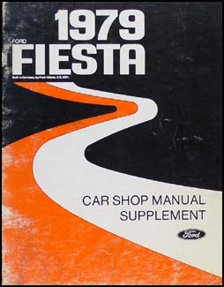 1979 Fiesta Repair Manual Original Supplement Engine/Fuel System