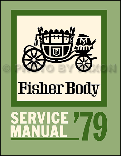 1979 Buick Body Shop Manual Reprint