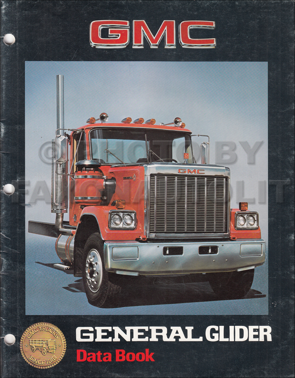 1979 GMC General Glider Data Book Original