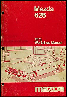 1979 Mazda 626 Repair Manual Original
