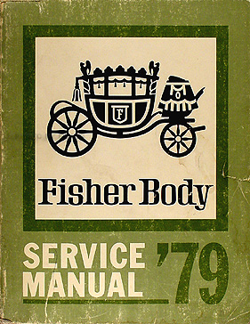 1979 Pontiac Body Repair Shop Manual Original