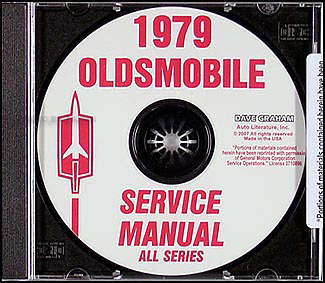 1979 Oldsmobile CD-ROM Shop Manual 