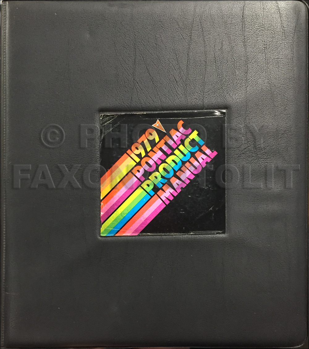 1979 Pontiac Color & Upholstery Dealer Album/Data Book Original