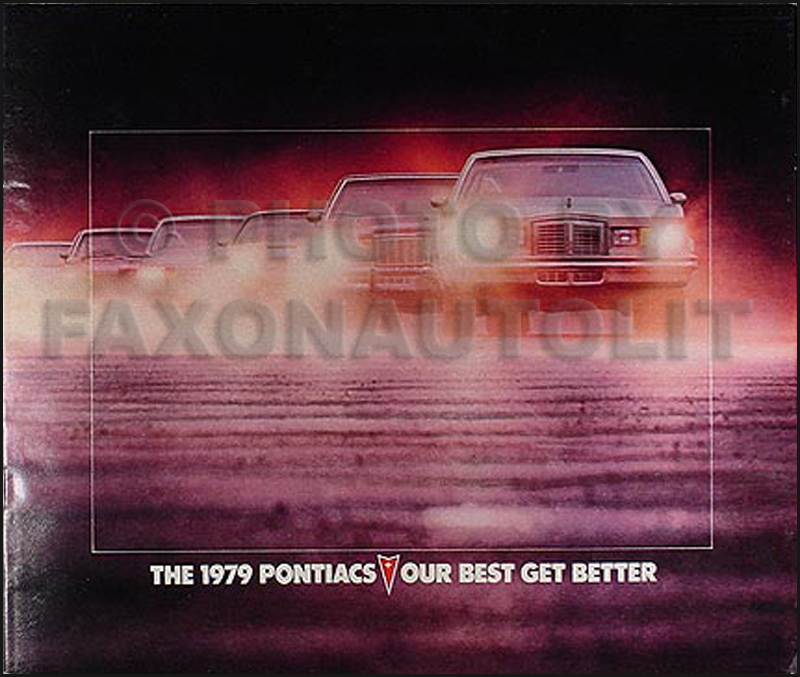 1979 Pontiac Sales Catalog Original--All Models