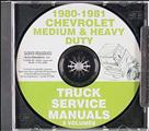 1980-1981 Chevrolet Medium and Heavy Truck Service Manual CD