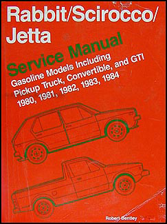 1980-1984 VW Rabbit, Scirocco, Jetta Repair Manual 