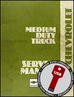 1980-1981 Chevrolet Medium and Heavy Truck Service Manual USB