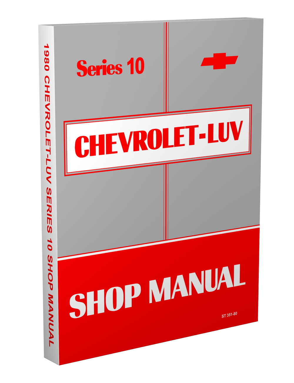 1980 Chevy Luv Series 10 Repair Manual Original 