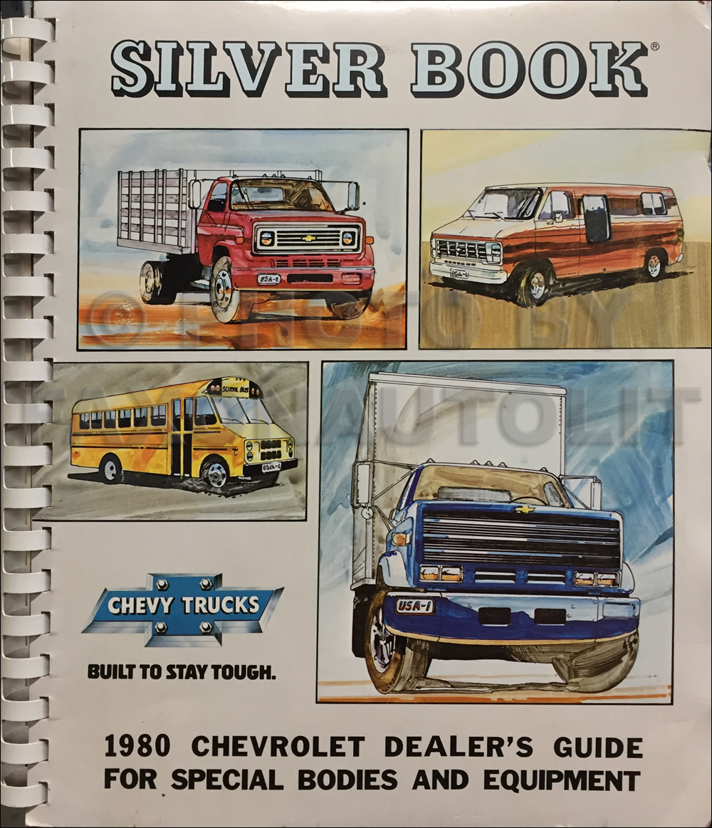 1980 Chevrolet Truck Silver Book Special Equipment Dealer Album