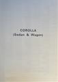 1980 Toyota Corolla Electrical Wiring Diagram Original