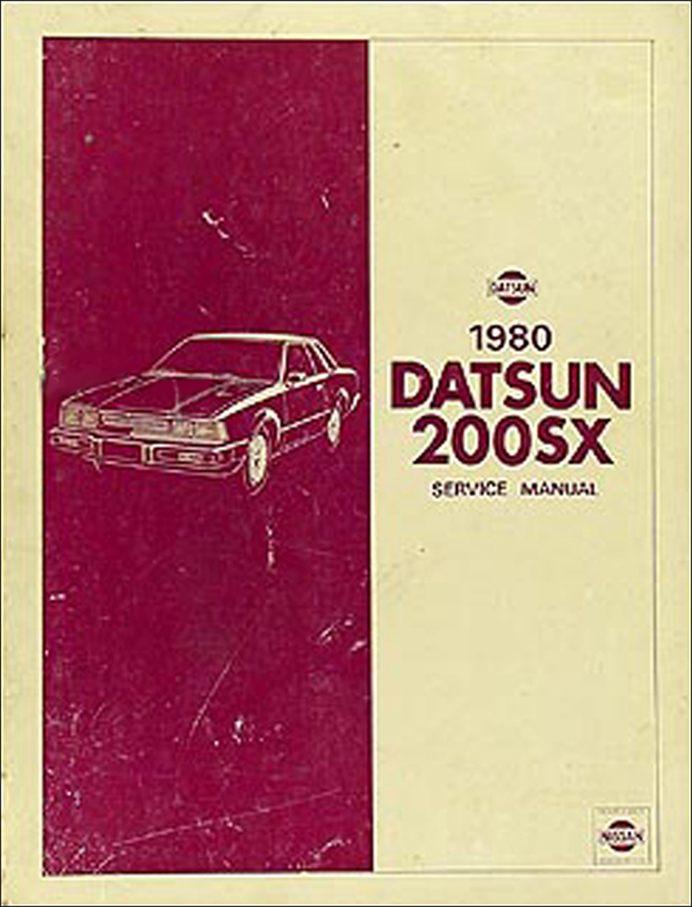 1980 Datsun 200SX Repair Manual Original