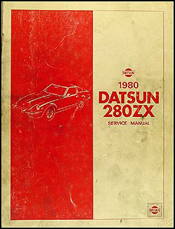 1980 Datsun 280ZX  Repair Manual Original
