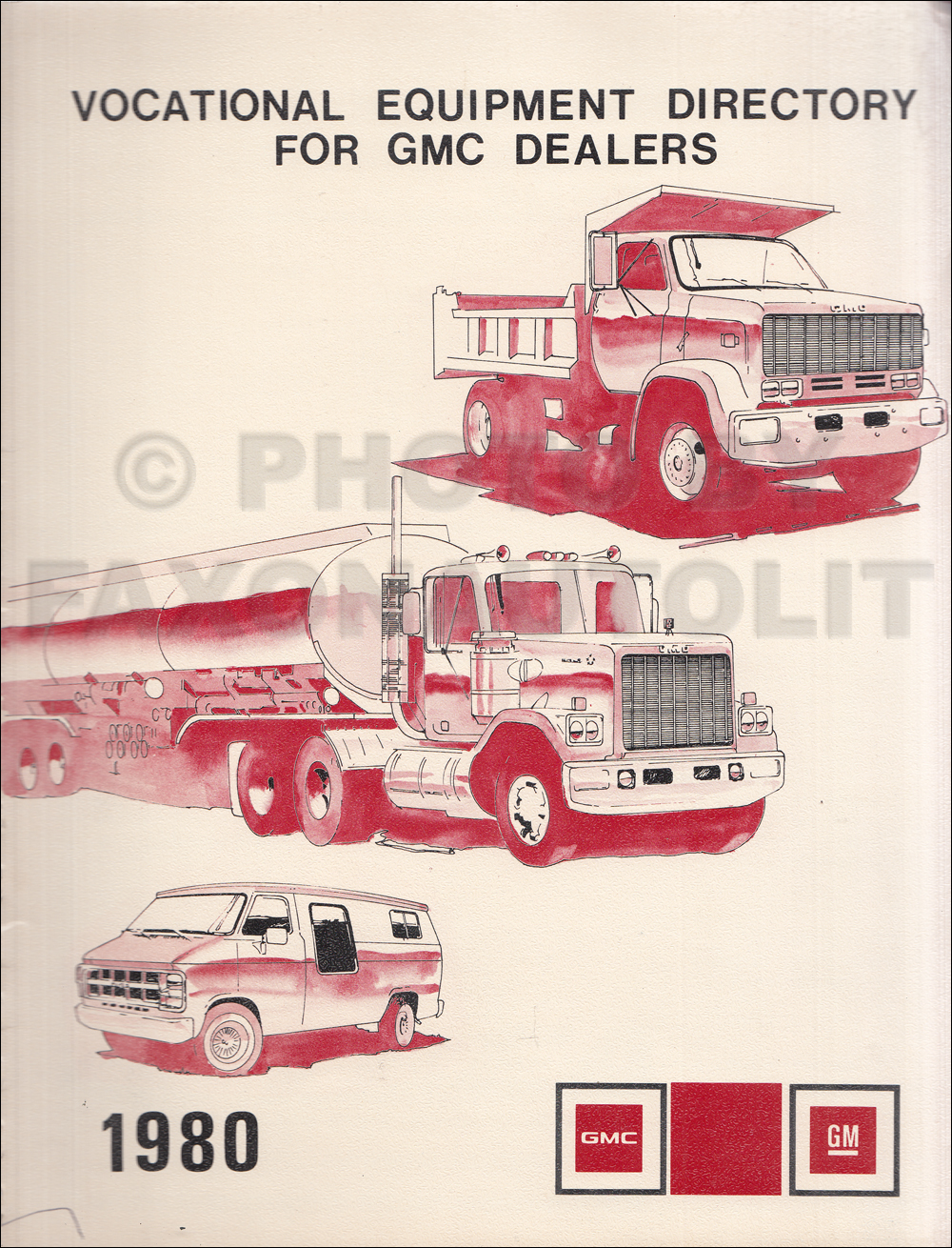 1980 GMC Truck Vocational Equipment Catalog