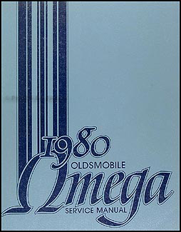 1980 Oldsmobile Omega Repair Manual Original