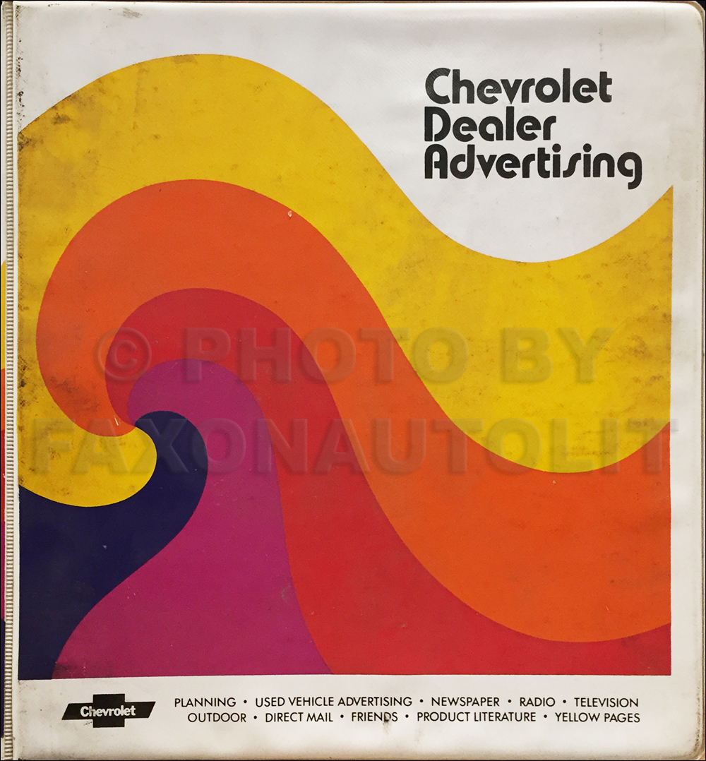 1981 Chevrolet Dealer Advertising Planner Original 