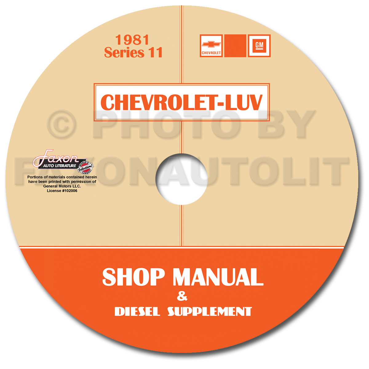 1978-1982 Chevrolet Luv Series 7-12 Shop Manual CD-ROM
