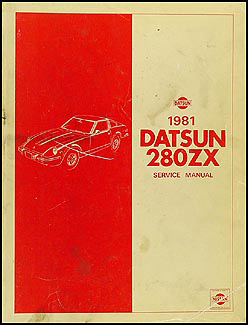 1981 Datsun 280ZX  Repair Manual Original