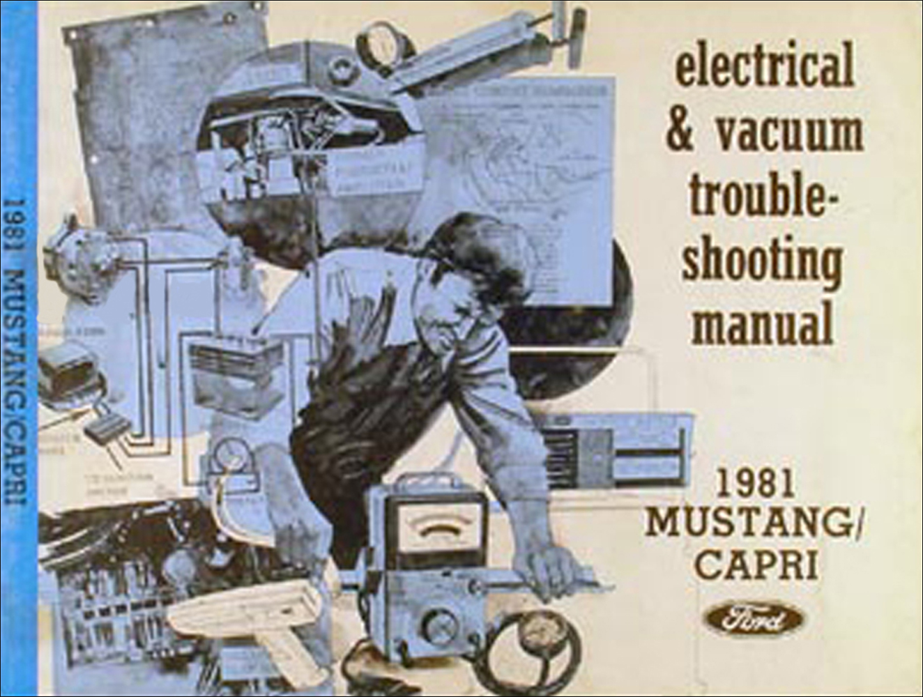 1981 Ford Mustang and Mercury Capri Electrical Troubleshooting Manual
