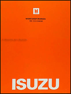 1981 Isuzu P'up Diesel Engine Repair Manual Original