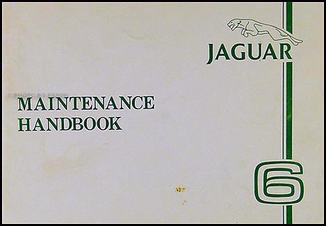 1981 Jaguar XJ6 Maintenance Handbook Original