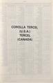 1981 Toyota Tercel Electrical Wiring Diagram Original