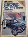 Chilton's Repair & Tune-Up Guide: Chevrolet S-10 Blazer GMC S-15 Jimmy 1982-83