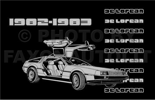 1981-1983 DeLorean Shop Manual Reprint