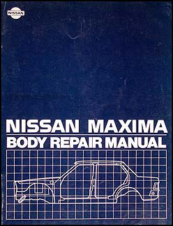 1982-1984 Nissan Maxima Body Repair Manual Original 