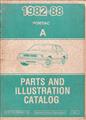 1982-1988 Pontiac 6000 Parts Book Original