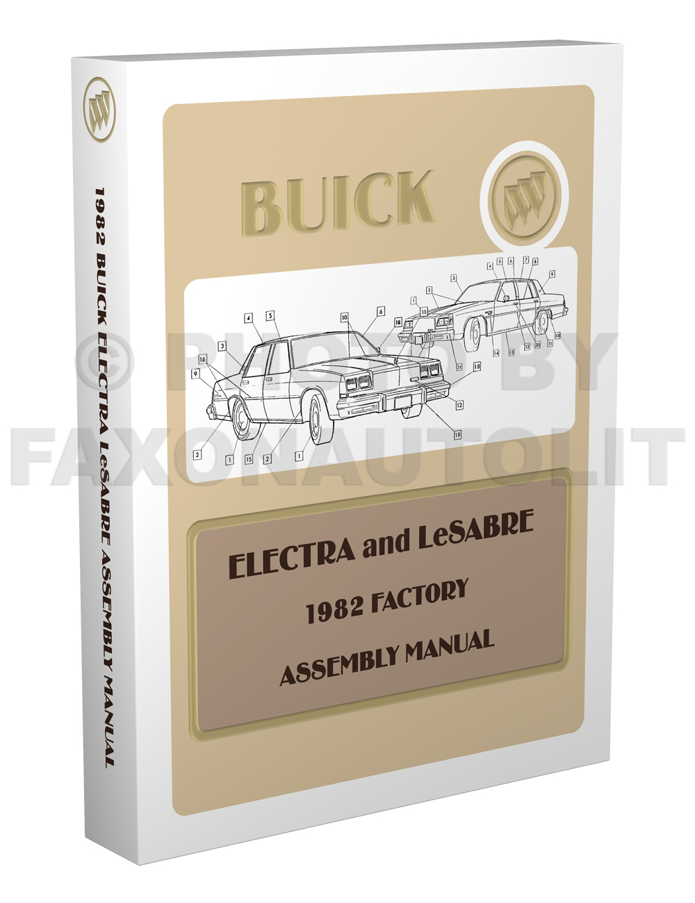 1982 Buick LeSabre and Electra Factory Assembly Manual Reprint