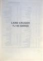 1982 Toyota Land Cruiser FJ40 Electrical Wiring Diagram Original 2-Door Gas
